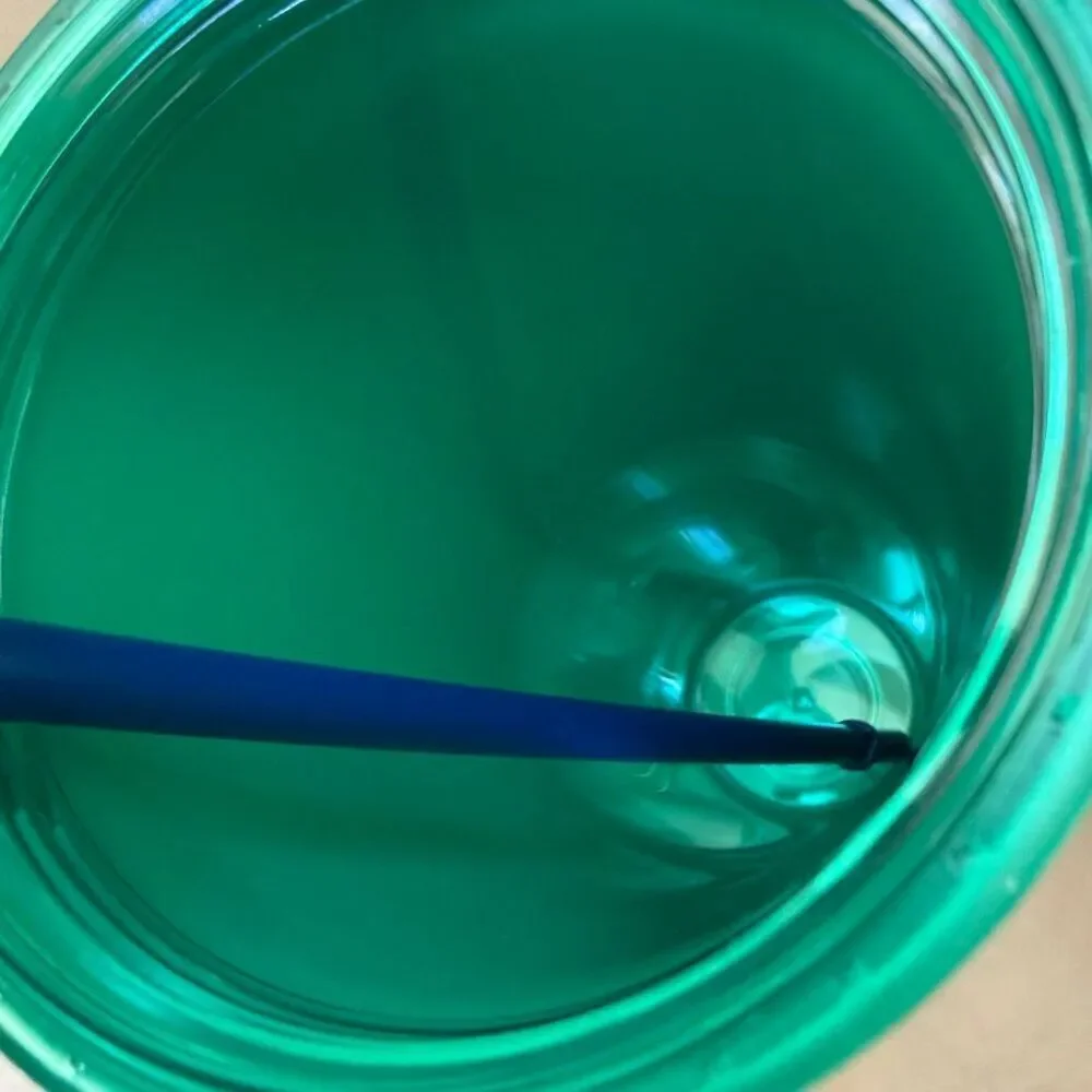 Starbucks Summer 2022 Fame Lime Green Venti 24oz acrylic cold cup